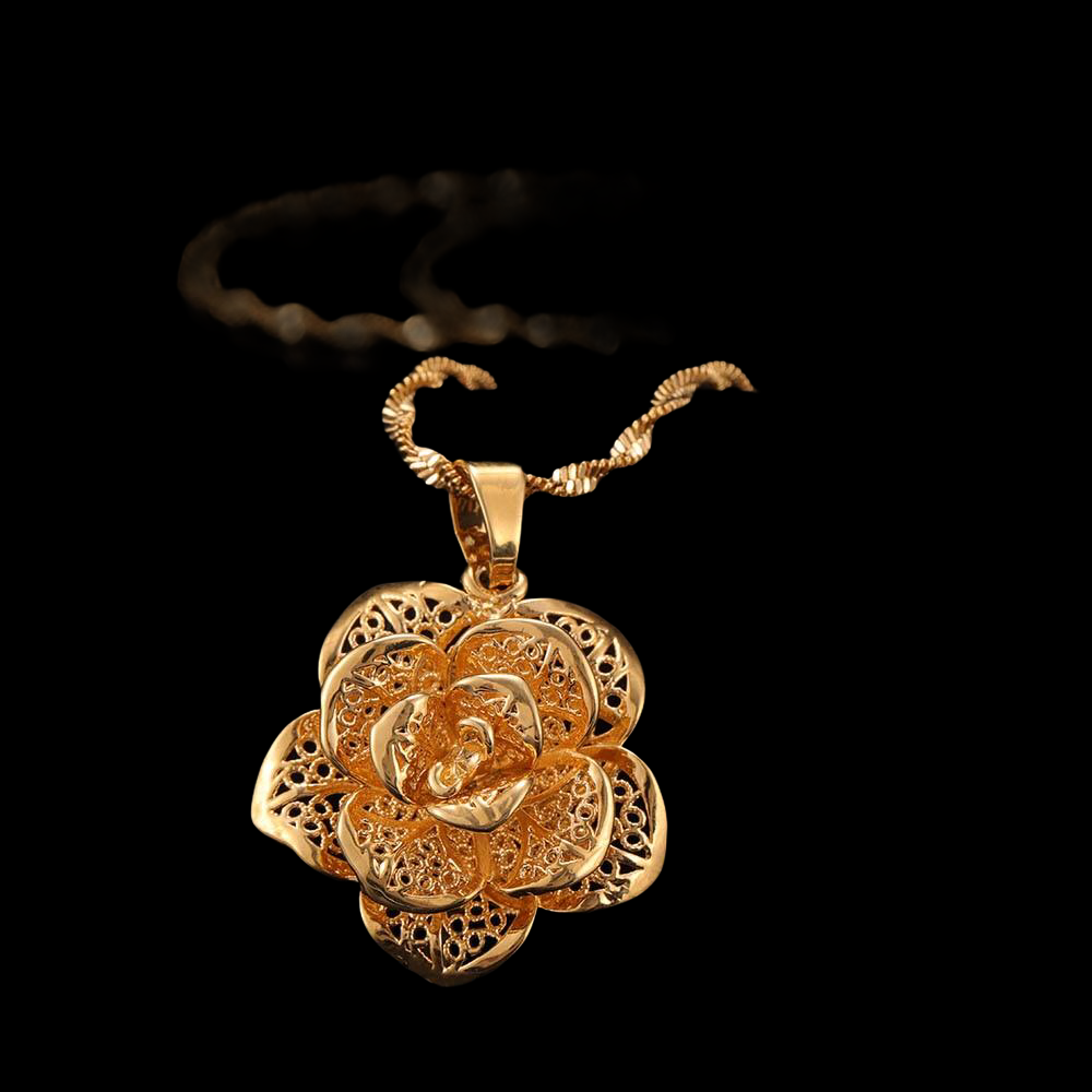 ROSE 24K / COLLIER