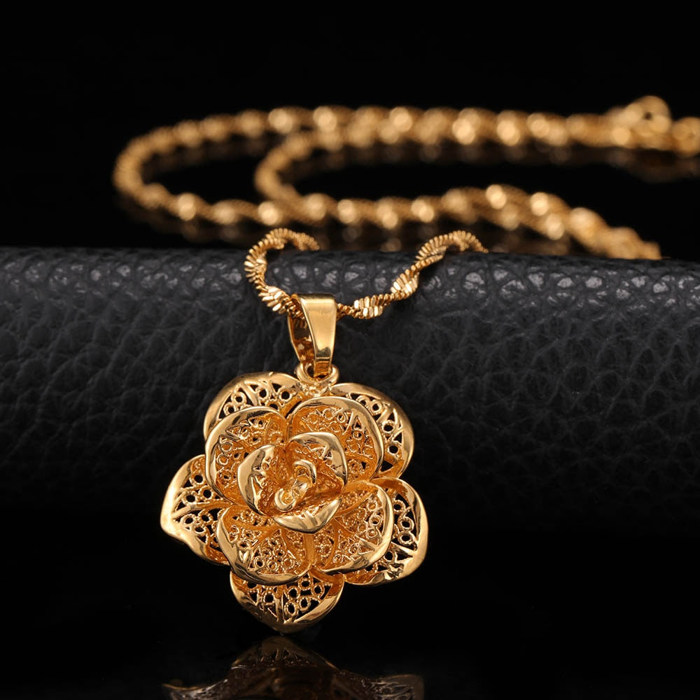 ROSE 24K / COLLIER